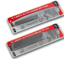 [208098] 10 Lames Autocassables 18mm