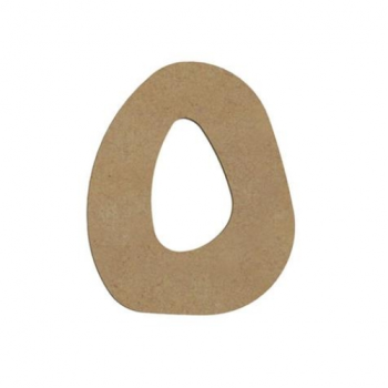 [064O] Lettre «O» Majuscule Arrondie 8 cm