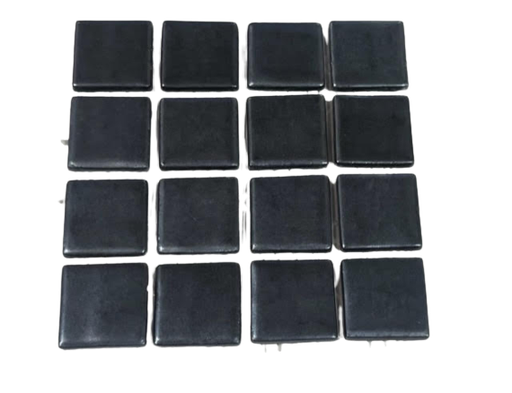 Aztec Bleu Satiné 2,4 x 2,4 cm, par 100g