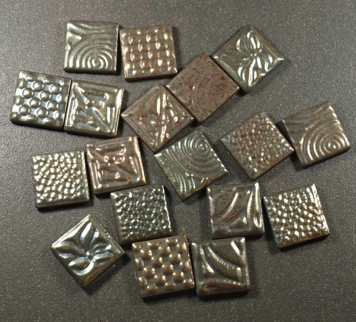 Aztec Titane  2,4 x 2,4 cm