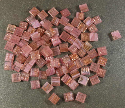 [10.11] Micro Bisazza 1 x 1 cm Rose GM 10.11, par 100 g
