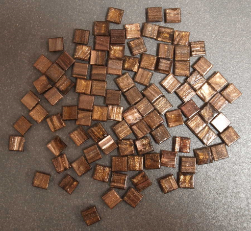 [10.97] Micro Bisazza 1 x 1 cm Marron GM 10.97, par 100 g