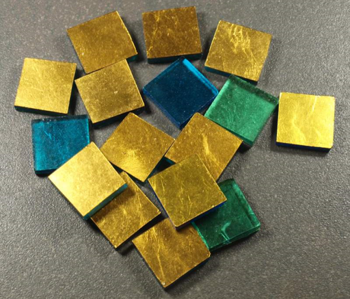 [0130 2X2] Orsoni 1.6 X 1.6 cm Oro Gaggia, à la pièce