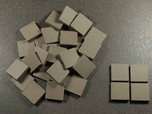 Grès Cérame Paray 2 x 2 cm - Gris