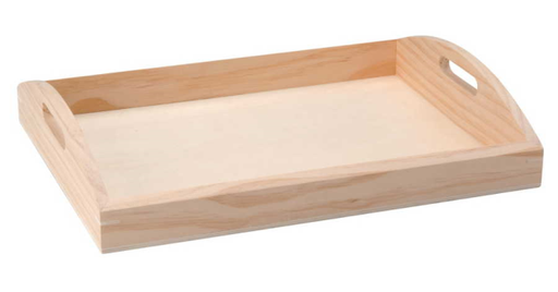 [61685013] Plateau en Bois 37 x 28.5 x 7 cm