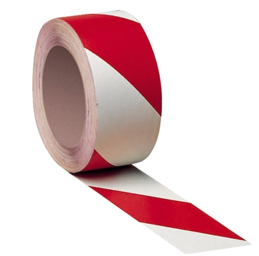[B50100] Ruban de signalisation bicolore 5 cm x 100 m