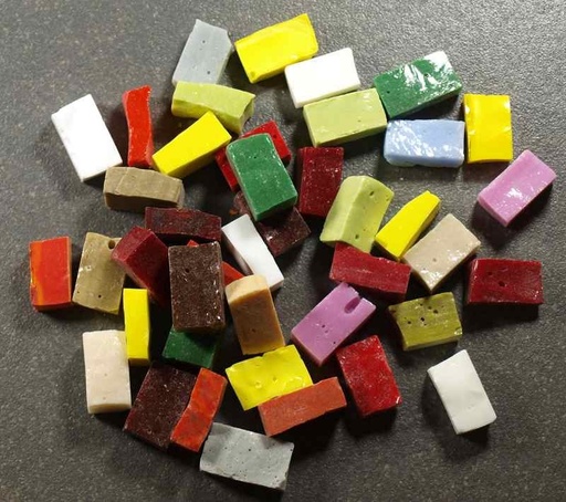 [SMAANTMIXF1VR] Smalts Vénitiens Antiques Mix F1, par 100 gr