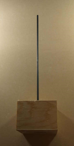 Socle en Bois 1 Pointe pour Forme en Polystyrène