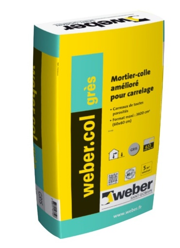 Weber Col Grès 25 kg - Gris