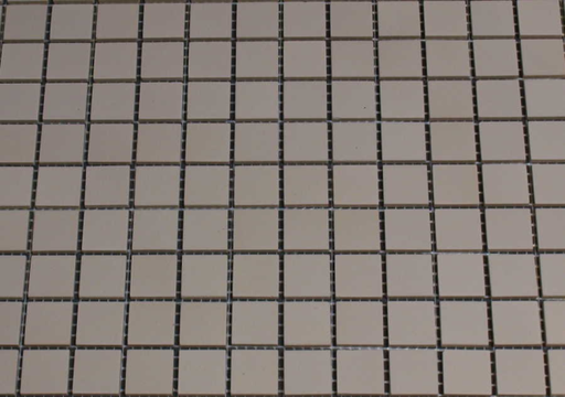 Gres Cerame 2 x 2 cm  Blanc en plaque