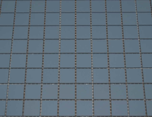 Grès Cérame 2 x 2 cm Bleu en plaque