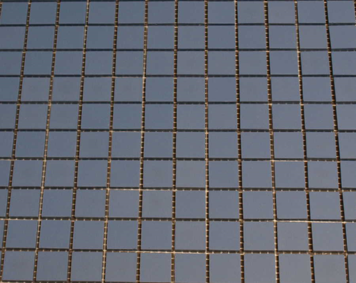 Grès Cérame 2 x 2 cm Bleu Foncé en plaque