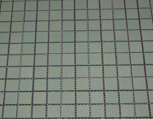 Grès Cérame 2 x 2 cm Pistache, à la plaque 