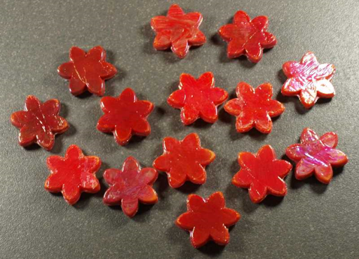 Fleurs Rouges 3 cm, par 100g