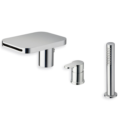 Round - Ensemble Bain Cascade Sur Gorge - RN 18051