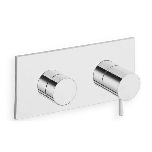 Triverde - Mitigeur Douche / Bain Douche - 3 Sorties - TV 61151