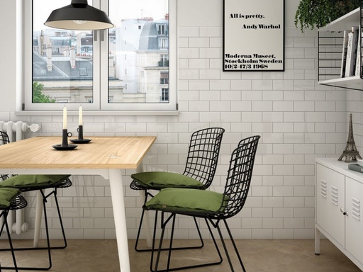 Faïence Evolution, 7.5 x 15 cm, Vendu au m², 1 Bte = 0.5 m²