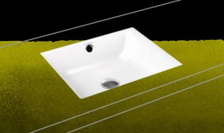 Vasque Sous Plan Puro, Acier Émaillé