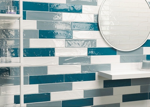 Faience Manhattan, 7.5 x 30 cm, Vendu au m², 1 Bte = 0.50 m²