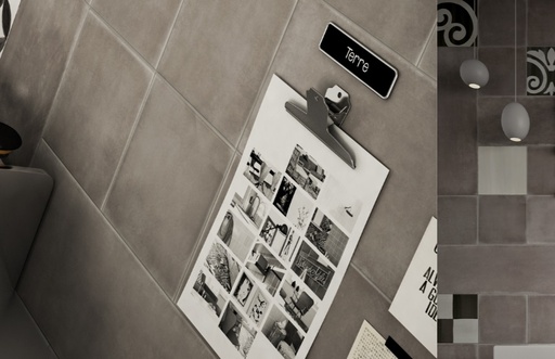 Grès Cérame Terre, 60 x 60 cm, ep. 7 mm, Vendu au m², 1 Bte = 1.08 m²