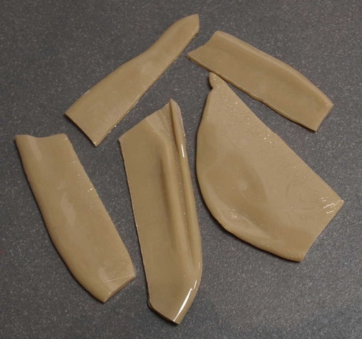 Chutes Albertini - Marron Caramel, vendu par 100g