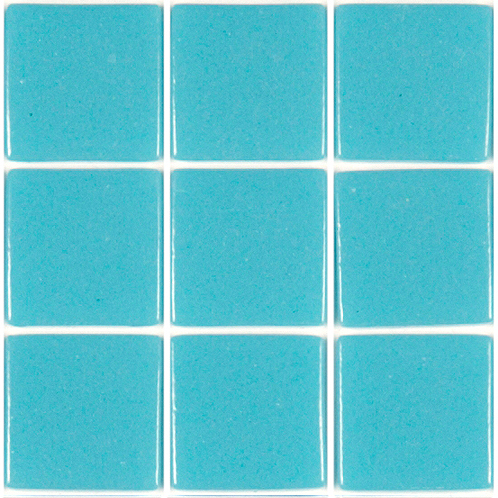 [335B] Pâte de verre 335 (Bleu ciel) 2.3 x 2.3 cm, par 100g